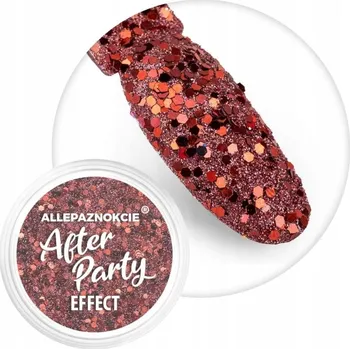 Prach Ozdoby Na Nechty ALLEPAZNOKCIE 1g After Party Cekinový Efekt Č. 17