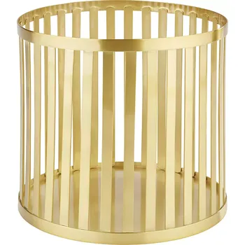 APS APS Plus Koš/Stojan, zlatý, výška: 200 mm, průměr: 210 mm