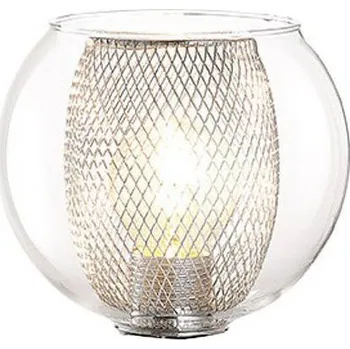 Stínidlo Skleněné stínidlo E14 + košík pro Dixi Ozzo