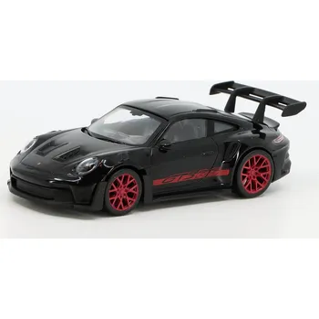 autíčko Porsche 911 GT3 RS 2022 1:43 černá - Norev Porsche 911 GT 3 RS - kovový model auta