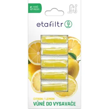 Vůně do vysavače Vůně do vysavače ETA citron žlutá