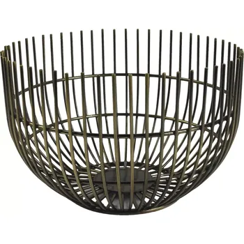 FINE 2 DINE Iris Drátěný košík, výška: 95 mm, ø: 150 mm, vintage