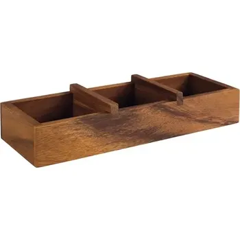 Univerzální stojan 23,5x8,5 cm APS, akátové dřevo