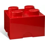 LEGO úložný box 4 25 x 25 x 18 cm červená
