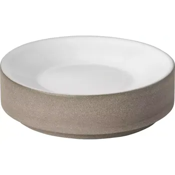 Talíř Vyvýšený talíř Costa Nova Coastland, bílý, průměr: 98 mm