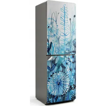 Fototapeta Ochranná Dekorativní Nálepka na Ledničku Výtisk Květinový Akvarelový Vzor