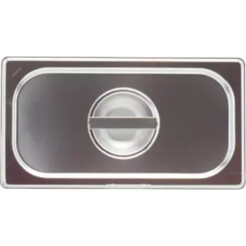 Dóza na potraviny víko na gastronádobu GN 1/9 s uchem nerez Blanco