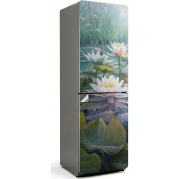 Fototapeta Foto Nálepka Dekorativní Samolepicí na Lednici Lilie na hladině jezera