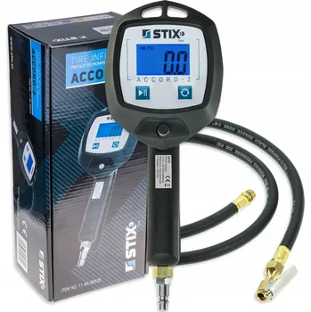 Příslušenství ke kompresoru Pistole na huštění pneumatik s elektronickým manometrem ACCORD-2 18 bar Stix