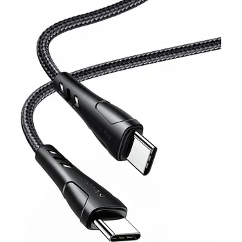 Datový kabel Kabel McDodo USB-C - USB-C 0,2 m černý