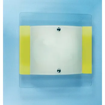 Nástěnná lampa Vanilka 2X40W E27 Žlutá stropní