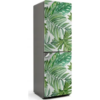 Fototapeta Samolepicí samolepka na ledničku Snadná Montáž Vzor Tropické Listy