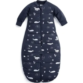 Zavinovačka ERGOPOUCH Vak a overal na spaní 2v1 organická bavlna Suit Whale 3-12 m, 6-12 kg, 2,5 tog
