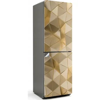 Fototapeta Samolepka na ledničku Samolepicí Ochranná Omyvatelná Geometrie trojúhelníků 3D