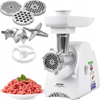 Kuchyňský mlýnek Mlýnek na maso Zelmer ZMM5801P bílý, 2200 W