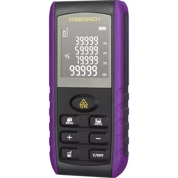 Měřící laser Laserový měřič Ermenrich Reel PRO GE60 Fialový