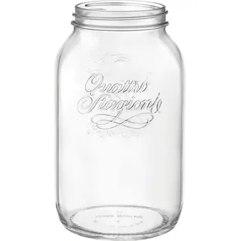 Sklenice Zavařovací sklenice Bormioli Rocco Quattro Stagioni 3 800ml, průměr víčka 110 mm, zlaté