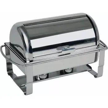 Chafing dish na hořlavou pastu GN 1/1 APS Caterer Pro 9 l, nerez, rolltop víko