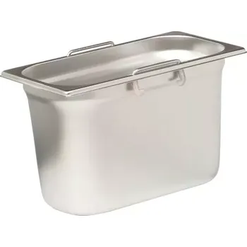 Dóza na potraviny Nerezová gastronádoba s uchem Rieber GN 1/3, 325x175 mm, výška 200 mm