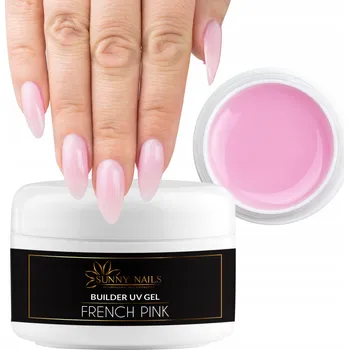 Lak na nehty GEL pro modeláž nehtů 5 ml FRENCH PINK