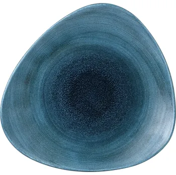 Talíř CHURCHILL Stonecast Aqueous Lagoon Talíř mělký, trojúhelník, ø: 310 mm