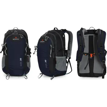 SPORTOVNÍ BATOH BERGSON EVJE 30L | LEHKÝ A FUNKČNÍ | TMAVĚ MODRÁ