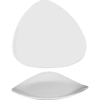 Talíř CHURCHILL Lotus talíř mělký, trojúhelník, průměr: 265 mm