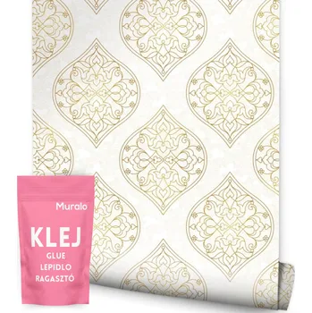 Fototapeta Tapeta na zeď do obýváku retro ornament glamour