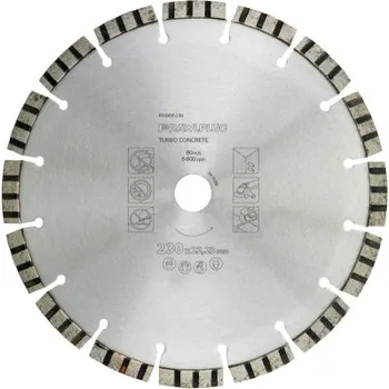 Řezný kotouč Diamantový kotouč pro řezání betonu 115 x 22,23 mm