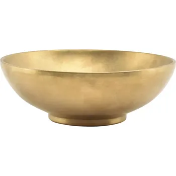 FINE 2 DINE Miska dvoustěnná, kov, výška: 60 mm, průměr: 180 mm, zlatá