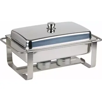 Chafing dish na hořlavou pastu APS Caterer Pro 9 l, nerez, bez GN