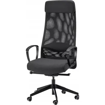 Otočná kancelářská židle IKEA šedá