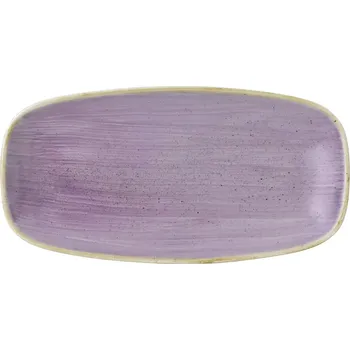 Talíř CHURCHILL Stonecast Levandule mělký talíř, obdélníkový, délka: 298 mm