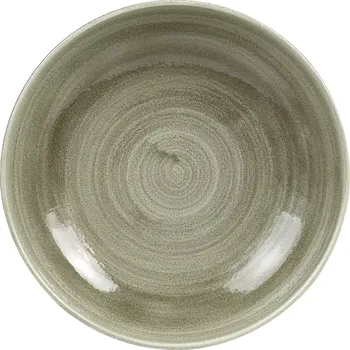 Talíř CHURCHILL Stonecast Burnished Green hluboký talíř, koupený, ø: 248 mm