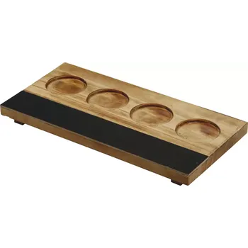 podložka do dřezu Degustační dřevěná podložka