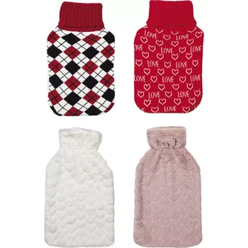 Termofor nahřívací láhev s potahem, výška: 40 mm, délka: 320 mm, šířka: 195 mm