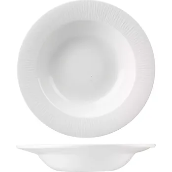 Talíř CHURCHILL Bamboo hluboký talíř, okraj, objem: 0,50 litru, průměr: 249 mm