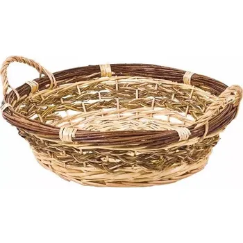 chlebník Košík kulatý s uchy 40 cm