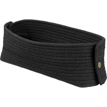 chlebník Knit-It Košík na pečivo, výška: 100 mm, délka: 300 mm, šířka: 150 mm, černý
