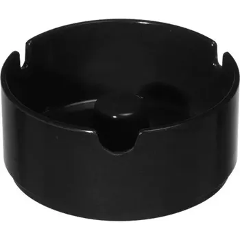 Popelník Popelník melamin Waca 10 cm, černý
