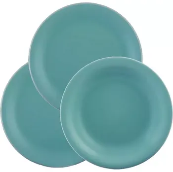 Talíř Sada talířů 18-dílná Lilien Daisy, aquamarin