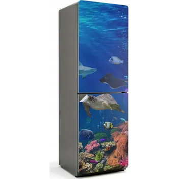 Fototapeta Samolepicí nálepka na ledničku do kuchyně Podmořský svět plný života