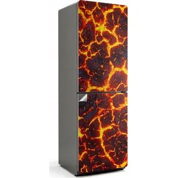 Fototapeta Samolepicí nálepka na ledničku Snadné čištění Vzor lávy při pohybu