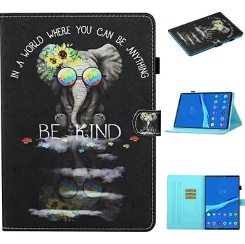 Pouzdro na tablet VSECHNONAMOBIL 30945 ART zaklapovací kryt Lenovo Tab M10 Plus (TB-X606F / TB-X606L / ZA5T0081CZ / ZA5V0206CZ) BE KIND