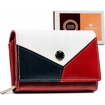 Peněženka Peterson peněženka z pravé kůže, vícebarevná - dámská