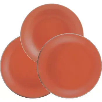 Talíř Sada talířů 12-dílná Lilien Daisy, lososová