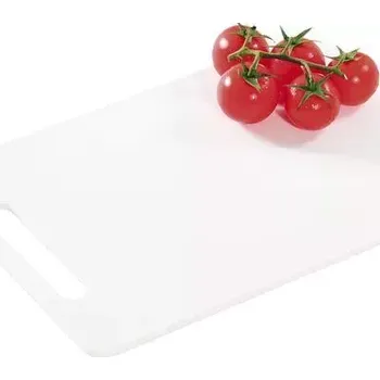 Kuchyňské prkénko Prkénko krájecí, 340/240/6, kvalitní PE, vhodné i do myčky, bílá, Kesper