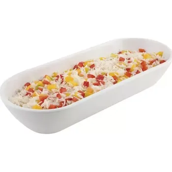 Miska ovál na pečivo bagety APS melamin 38,5 cm