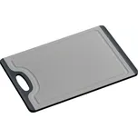 KESPER Krájecí prkénko šedé, protiskluzové, délka: 295 mm, šířka: 195 mm