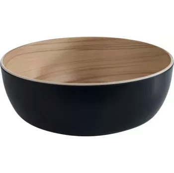 Servírovací miska APS Frida 4,7 l, dřevo/černá